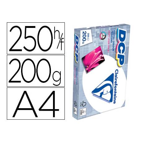 Papel fotocopiadora DIN A4 200gr Paquete de 250 hojas Clairefontaine