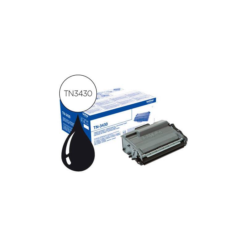 Toner Brother TN-3430 Negro Estándar (63895) - 20milproductos.com