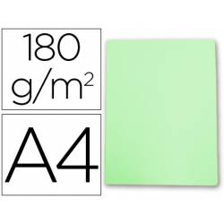 Subcarpeta cartulina Gio Din A4 verde pastel 180 g/m2
