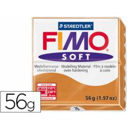 Pasta para modelar Staedtler Fimo soft Cogñac