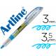 Rotulador Artline EK-640 Fluorescente Azul Punta biselada