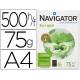 Papel multifuncion A4 eco-logical Navigator 75 g/m2