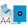 Carpeta Liderpapel Antartik Clasificadora Folio 12 departamentos Cartón forrado color Azul
