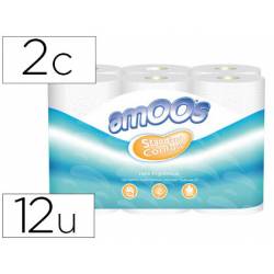 Papel higienico Amoos 2 capas