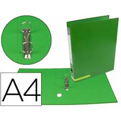Carpeta Liderpapel cartÃ³n forrado Color System A4 verde 