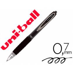Boligrafo Uni-Ball roller UMN-207 negro trazo 0,4 mm