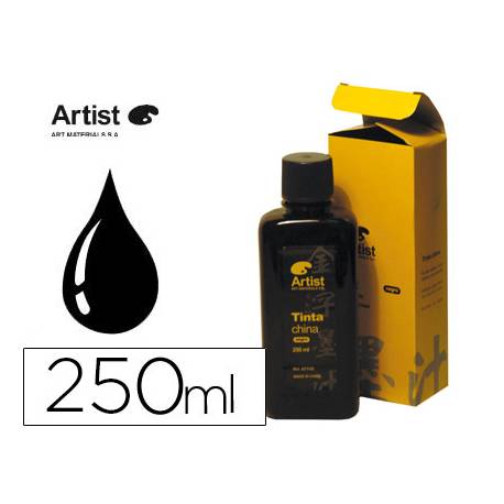 Tinta china Artist negra frasco 200 ml