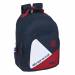 MOCHILA ESCOLAR SAFTA 320X150X420 MM MARCA F.C. BARCELONA