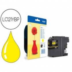 Ink-jet Brother LC121YBP amarillo 300 pag