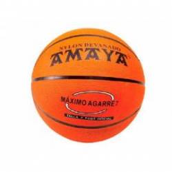 Balon de baloncesto caucho Naranja Nº7 marca Amaya