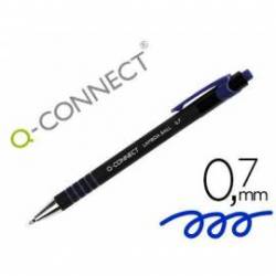 Boligrafo retractil Q-Connect Azul 0,7 mm