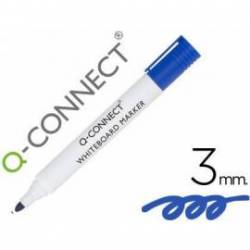 Rotulador Q-Connect pizarra blanca 3 mm azul