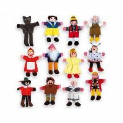 Marioneta de dedo Personajes de cuentos infantiles partir de 3 años marca Andreutoys