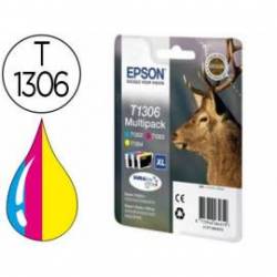Cartucho de tinta epson T1306 pack tricolor XL