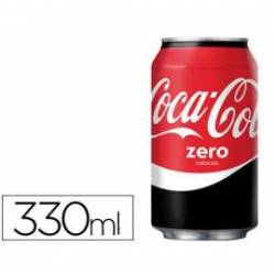 Refresco coca-cola Zero 330ml
