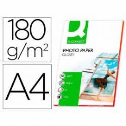 Q-Connect Foto Glossy 180 g/m2 Din A4