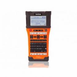ROTULADORA BROTHER P-TOUCH IMPRESION TERMICA 180X360 DPI LCD 3 LINEAS BATERIA ION LITIO WIFI COLOR NARANJA