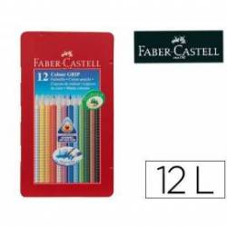 Lapices de Colores Faber Castell Acuarelable Caja Metalica 12 colores