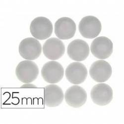 Bolas de Porexpan 25 mm Color blanco itKrea