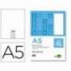 Bloc de notas Din A5 perforado Liderpapel