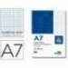 Bloc de notas Din A7 perforado Liderpapel