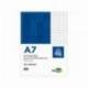 Bloc de notas Din A7 perforado Liderpapel