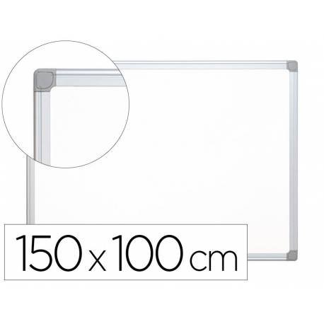 Pizarra Blanca Lacada Magnetica marco de aluminio 150X100 Q-Connect