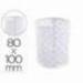 CUBILETE PORTALAPICES Q-CONNECT DE METAL REDONDO BLANCO DIAMETRO 80 ALTURA 100 MM