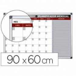 Planning Mensual Rotulable Magnetico 90x60 cm marca Bi-Office