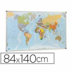 Mapa mural del mundo planisferio magnetico Faibo
