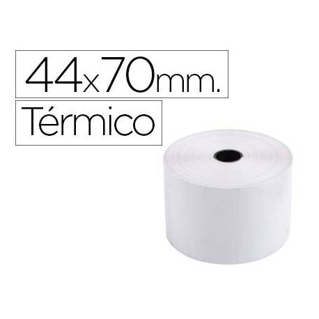 Rollo sumadora exacompta termico 44 mm x 70 mm 55 g/m2 sin bisfenol A