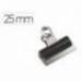Pinza metalica Q-Connect Pala Fija 25 mm