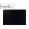 Vade de sobremesa Durable Negro Plastico 65x52 cm