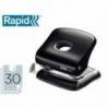 Taladrador Rapid FC30 color negro capacidad para 30 hojas