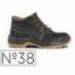 Botas de seguridad Paredes Piel Negro Talla 38