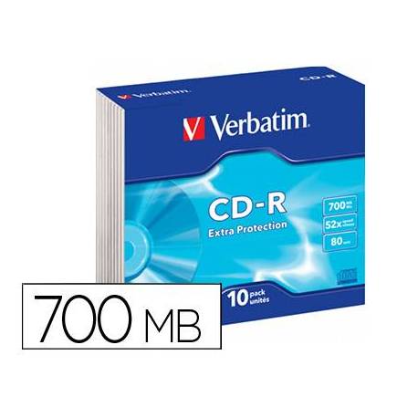 CD-ROM VERBATIM 700MB 80 min 52x
