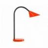 Lampara de oficina Unilux Sol LED rojo