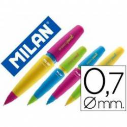 Portaminas Milán Capsule con goma 0,7mm (NO SE PUEDE ELEGIR COLOR)