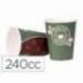 Vaso termico carton 240 cc Paquete 50 unidades