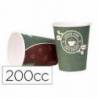Vaso termico carton 200 cc Paquete 50 unidades