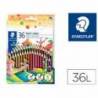 Lapices de colores Staedtler Wopex ecológicos 36 colores largos