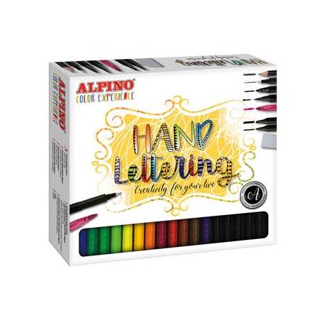 Rotulador marca Alpino Set de dibujo Color Experience Lettering