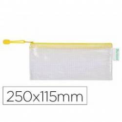 Bolsa multiusos 250x115 mm Tarifold plastico impermeable y ultrarresistente Amarilla