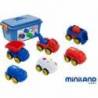 Juego educativo a partir de 1 año contenedor 10 vehículos profesionales Miniland