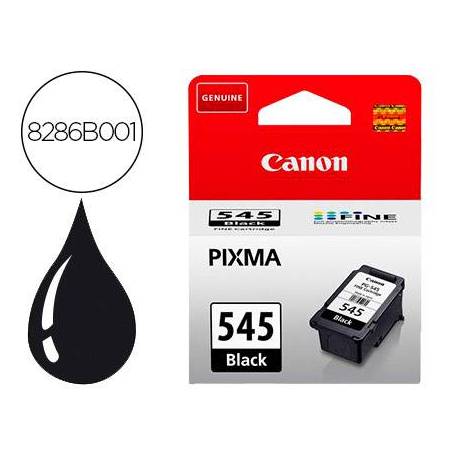 Cartucho Canon PG-545XL color negro 8286B001. 500 paginas
