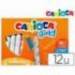 Rotulador Carioca Baby Punta Gruesa Lavables Colores Surtidos Caja de 12 unidades