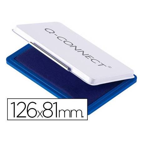 Tampon Q-Connect Nº 2 Azul 126x81mm
