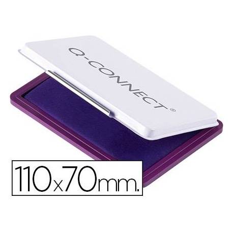 Tampon Q-Connect Nº 2 Violeta 110x70mm