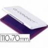 Tampon Q-Connect Nº 2 Violeta 110x70mm