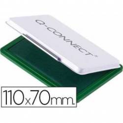 Tampon Q-Connect Nº 2 Verde 110x70mm
